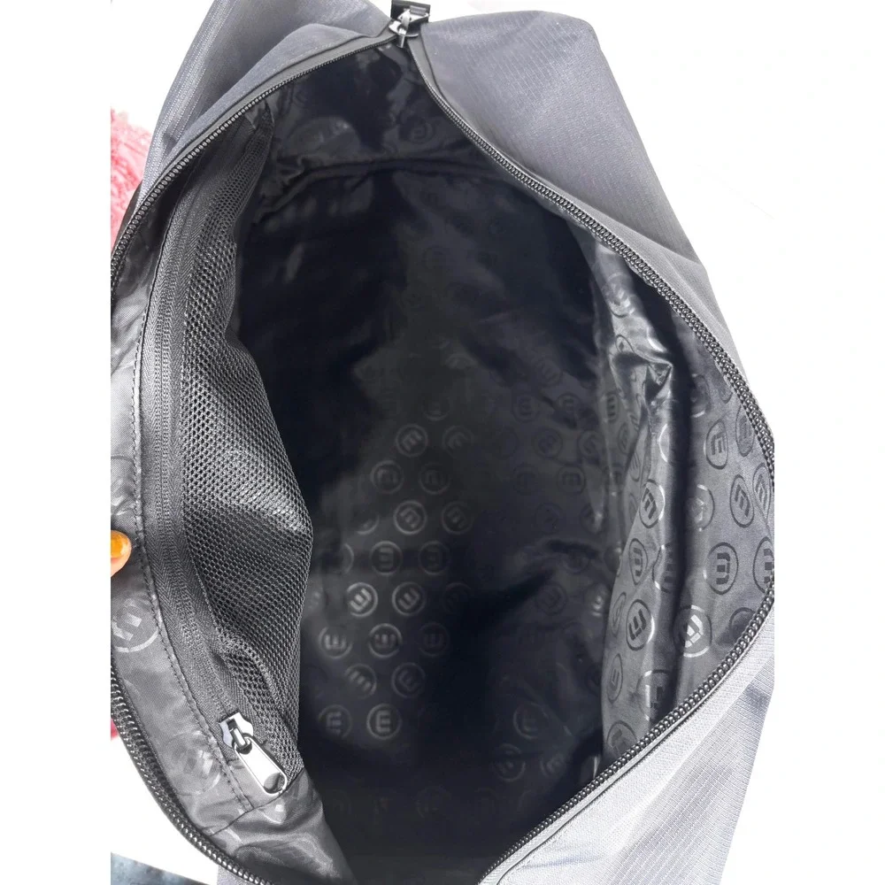 Travis Mathew Lateral Duffel Bag Graphite‎ Gray Weekender Travel J.P. Morgan